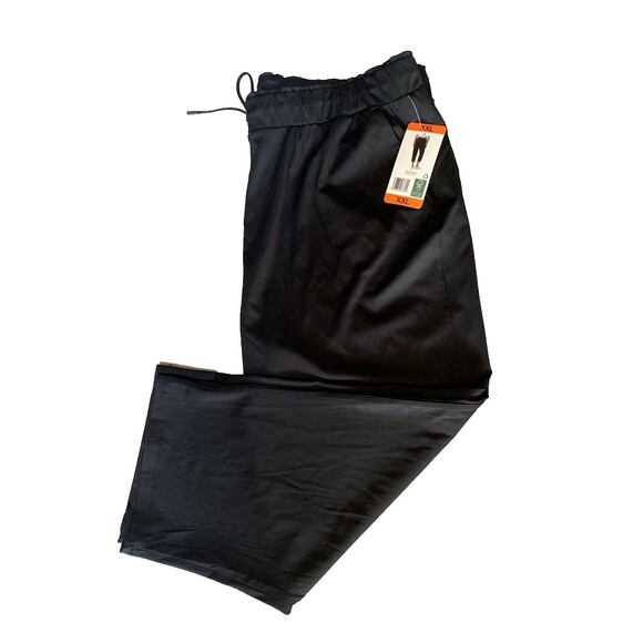 NWT 32 Degrees Capri Black Nylon Size 2XL Soft Cool Elastic String Tie (3XL) - Picture 2 of 6